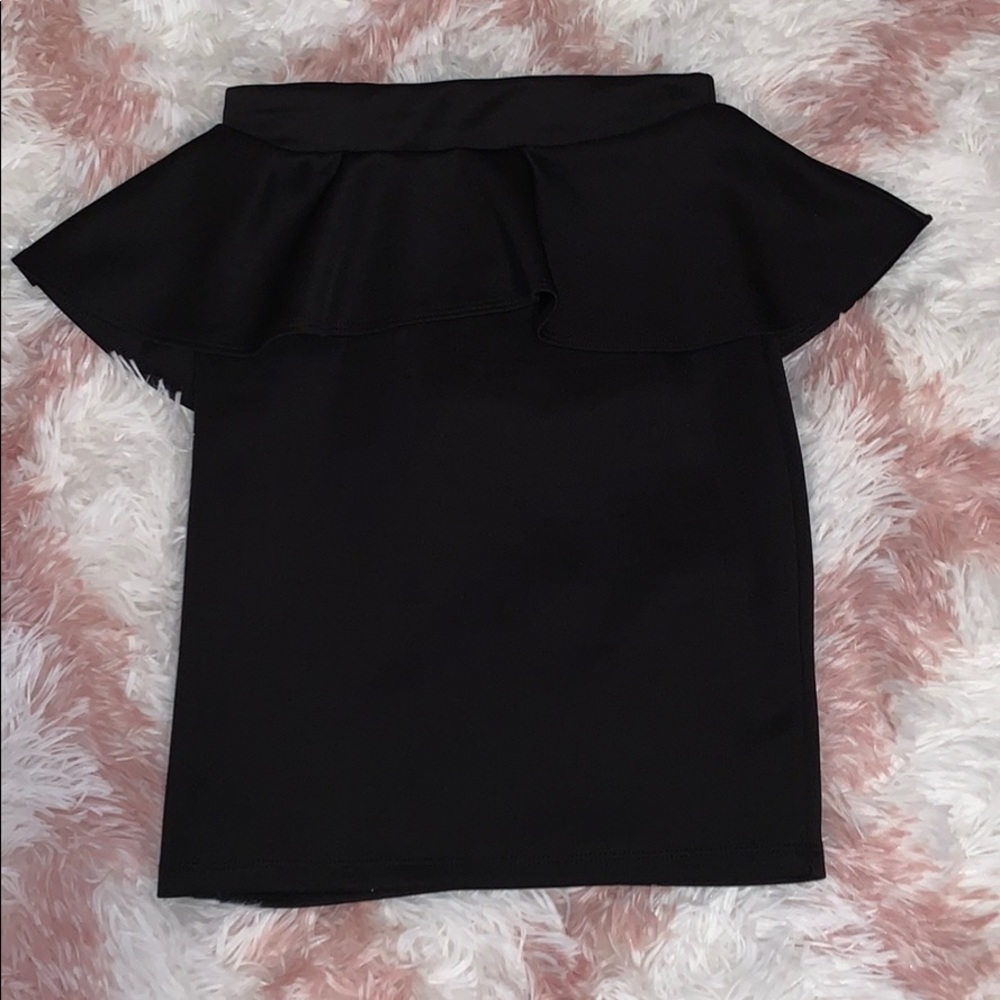 High rise skirt